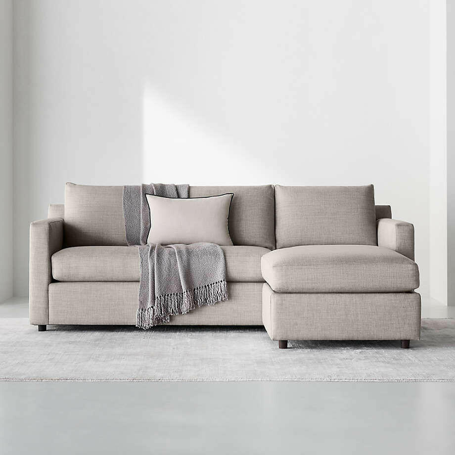 Crate and store barrel reversible sectional