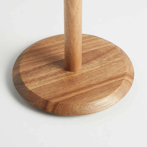 Acacia Wooden Paper Towel Holder.