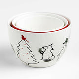 Arctic Friends Christmas Nesting Bowls, Set of 3 NO PUBLICAR.