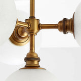 Bouldin Brass Flush Mount Light.