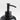 Chet Ceramic Black Soap Dispenser.