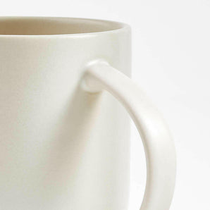 Craft Linen Cream Mug.