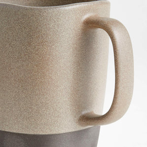 Natural Recycled Clay Mug by Eric Adjepong.