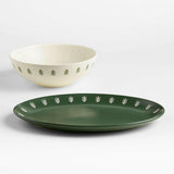 Evergreen Forest Holiday Serving Bowl.