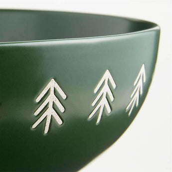 Evergreen Forest Holiday Cereal Bowl NO PUBLICAR.