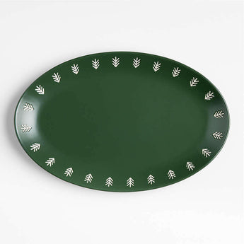 Evergreen Forest Serving Platter.