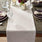 Aspen Crisp White Cotton Table Runner 90".