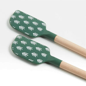 Green Trees Silicone Mini Spatulas, Set of 2 NO PUBLICAR.