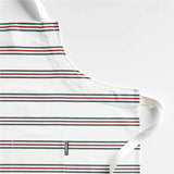 Holiday Stripe Organic Cotton Apron NO PUBLICAR.