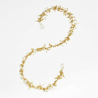 Jingle Bell Christmas Garland Gold 6' NO PUBLICAR.