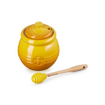 Le Creuset Honey Pot With Spoon Nectar.