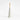 Off White Cylinder Taper Candles, Set of 2 by Laura Kim