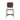 Laredo Brown Leather Dining Chair