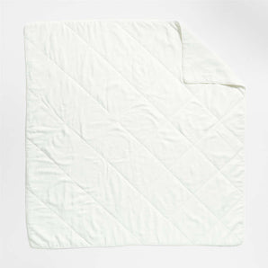 EUROPEAN FLAX ™-Certified Linen Crisp White Full/Queen Quilt