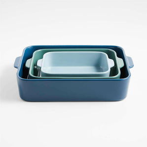 Maeve Ombre Baking Dishes, Set of 3.