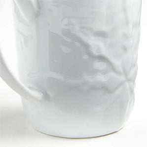 Mercer Snowflake Porcelain Mug NO PUBLICAR.