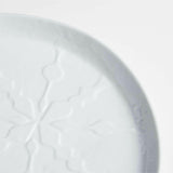 Mercer Snowflake Porcelain Platter NO PUBLICAR.