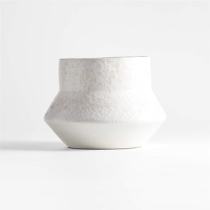 Nikko Mini Off White Ceramic Planter 8"