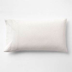 Cozysoft Organic Jersey Oatmeal Brown King Pillow Sham