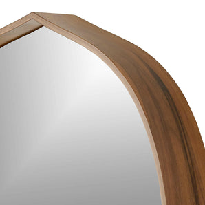 Penarth Walnut Floor Mirror 35.4"x76"