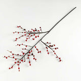 Faux Red Berry Stem 39" NO PUBLICAR.