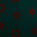 Red and Green Holiday Snowflake Christmas Gift Wrap NO PUBLICAR.