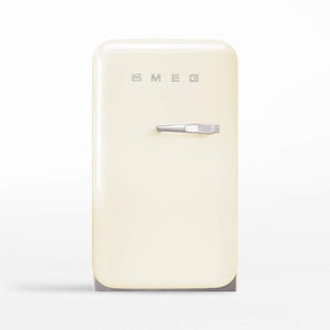 SMEG FAB 5 Cream Mini Left-Hinge Refrigerator