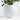 Sphere Large White Indoor/Outdoor Planter.