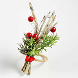 Holiday Twig Berry Napkin Ring NO PUBLICAR.