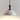 Wilson Mid-Century White Metal Pendant Light