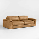 Wythe 92" Leather Sofa.