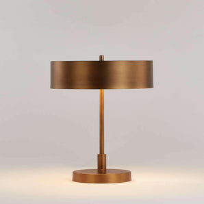 Zain Brass Table Lamp with USB Port NO PUBLICAR.