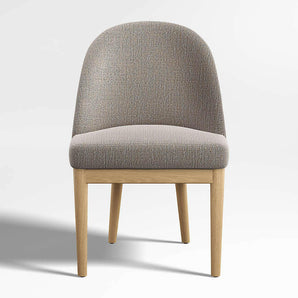 Ana Grey Natural Wood Dining Chair.