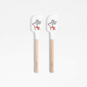 Arctic Friend Reindeer Silicone Mini Spatulas, Set of 2 NO PUBLICAR.