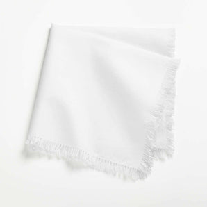 Craft Organic Cotton Fringe Napkin.