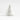 Dover Small White Ceramic Christmas Tree 5" NO PUBLICAR.