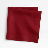 Marin Garnet Red EUROPEAN FLAX ™-Certified Linen Napkin NO PUBLICAR.