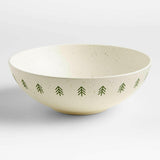 Evergreen Forest Holiday Serving Bowl.