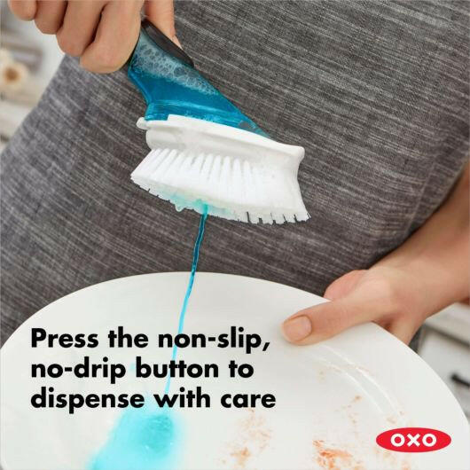 Crate&Barrel OXO ® Soap Dispensing Dish Brush