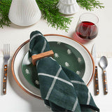 Evergreen Forest Holiday Salad Plate NO PUBLICAR.