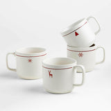 Hudson Holiday Mugs, Gift Set of 4 NO PUBLICAR HOLIDAY.