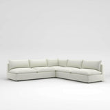 Lotus Deep Modular 3-Piece Corner Sectional Sofa.