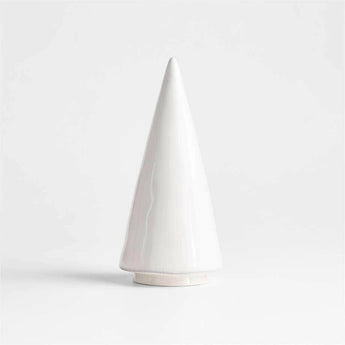 Marin White Ceramic Christmas Tree.