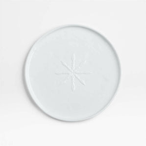 Mercer Snowflake Porcelain Salad Plate NO PUBLICAR.