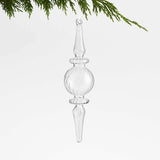 Glass Finial Christmas Tree Ornament NO PUBLICAR.