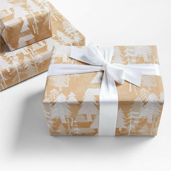 The Forest Gift Wrap Winter White NO PUBLICAR.