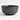 Wren Dark Grey Matte Stoneware Serving Bowl.