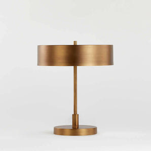 Zain Brass Table Lamp with USB Port NO PUBLICAR.