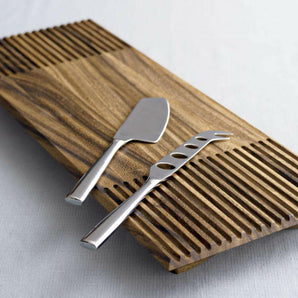 Couture 2-Piece Cheese Knife Set.