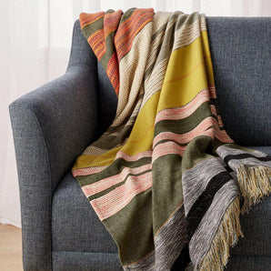 Carreno Multicolored Throw.